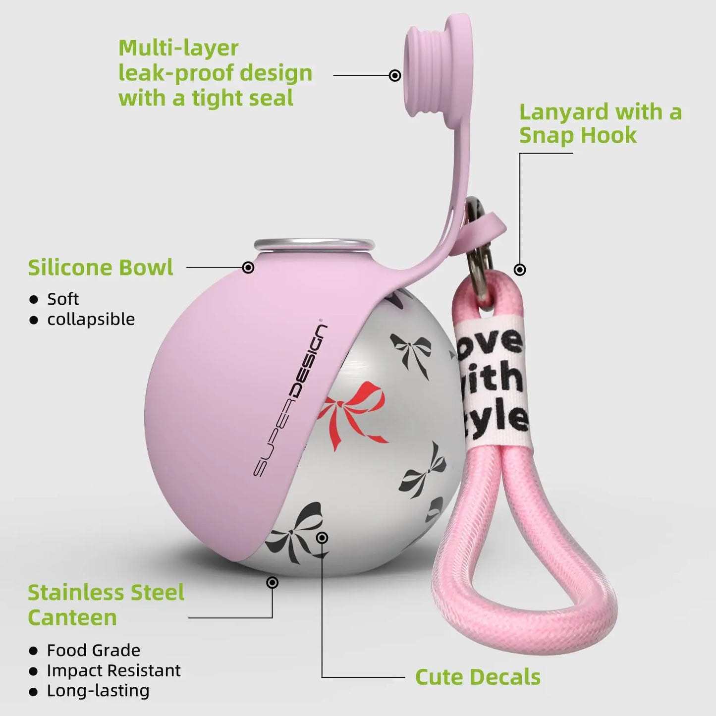HydraPaw™ | 2-in-1 Dog Water Bottle
