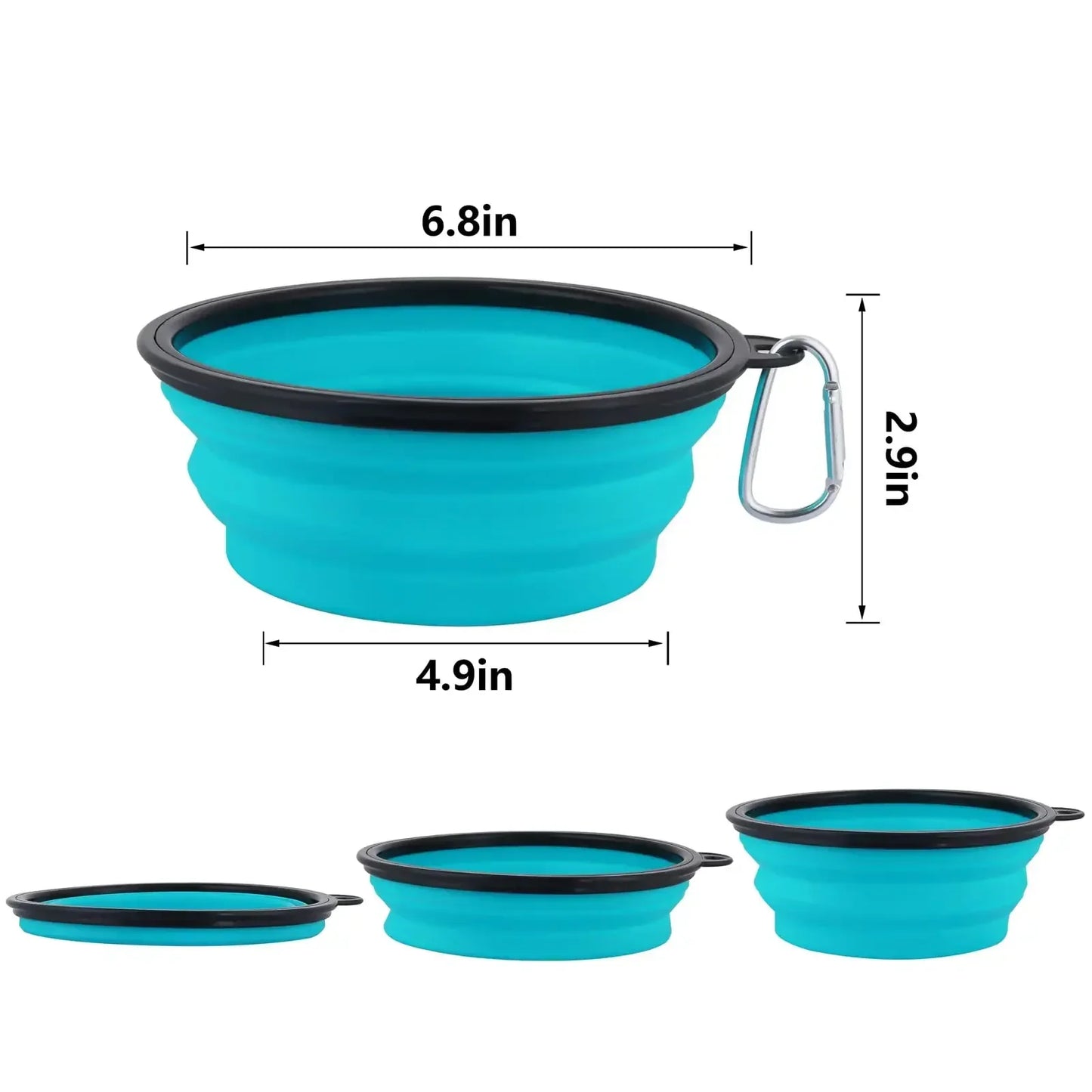 HydraPaw™ | Collapsible Bowl Keychain
